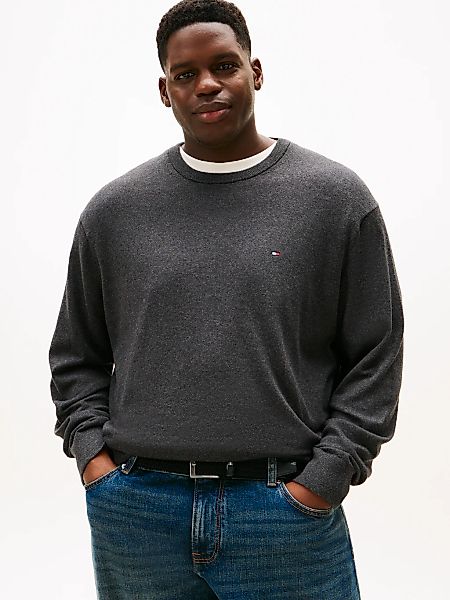Tommy Hilfiger Big & Tall Rundhalspullover "BT-PIMA ORG CTN CASHMERE CN-B" günstig online kaufen