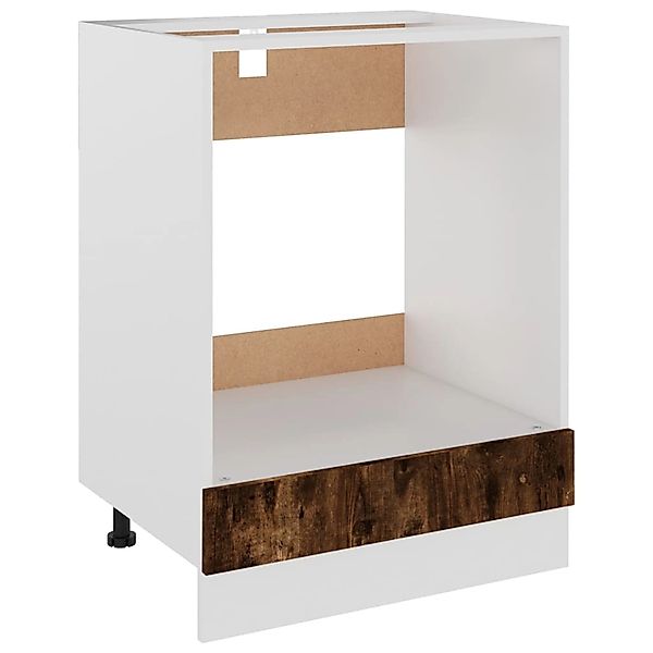 Vidaxl Herdumbauschrank Räuchereiche 60x46x81,5 Cm Holzwerkstoff günstig online kaufen