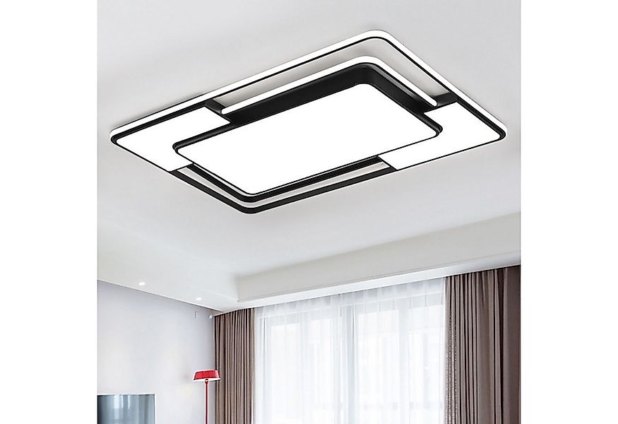 style home LED Deckenleuchte Deckenlampe Rechteckige Bürolampe, dimmbar mit günstig online kaufen