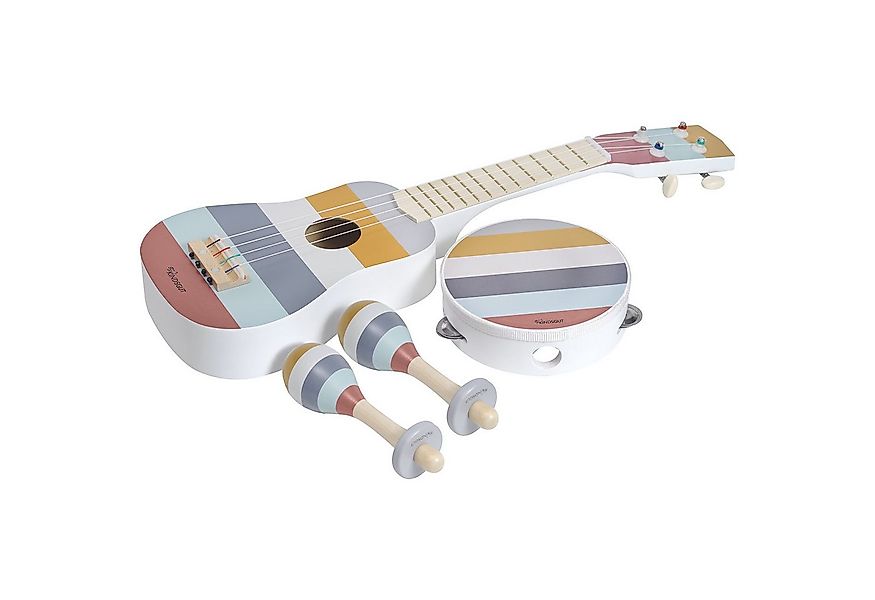 KINDSGUT Spielzeug-Musikinstrument Musikinstrumenten-Set Streifen günstig online kaufen