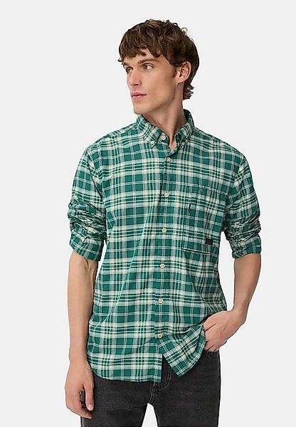 camel active Karohemd mit Quick Dry Funktion Langarm Button-Down günstig online kaufen