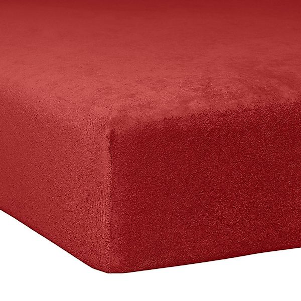 TRAUMSCHLAF Spannbettlaken Flausch Frottee, Frottier, Gummizug: günstig online kaufen