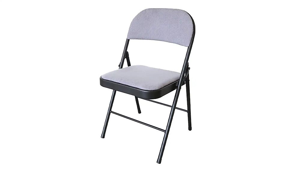Klappstuhl  Devin ¦ grau ¦ Maße (cm): B: 47 H: 78 T: 44.0 Stühle > Klappstü günstig online kaufen