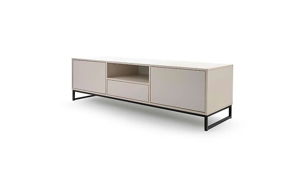 Lowboard   ¦ beige ¦ Maße (cm): B: 160 H: 48,5 Kommoden & Sideboards > Lowb günstig online kaufen