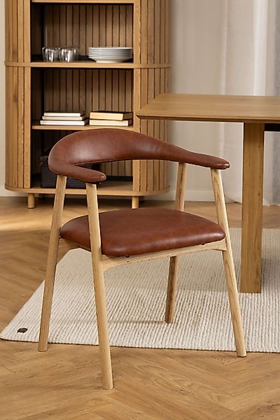 ACTONA GROUP Esszimmerstuhl »Addi«, Kunstleder, 2er-Set, gepolstert, Bezug günstig online kaufen