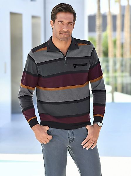 Poloshirt "Langarm-Shirt" 1 Stk. tlg. günstig online kaufen