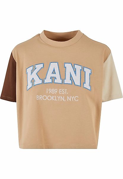 Karl Kani T-Shirt "Karl Kani Damen KW231-033-1 KK Serif Crop Block Tee" 1 S günstig online kaufen
