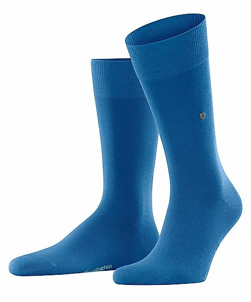 Burlington Lord Herren Socken, 40-46, Blau, Uni, Baumwolle, 21021-792402 günstig online kaufen
