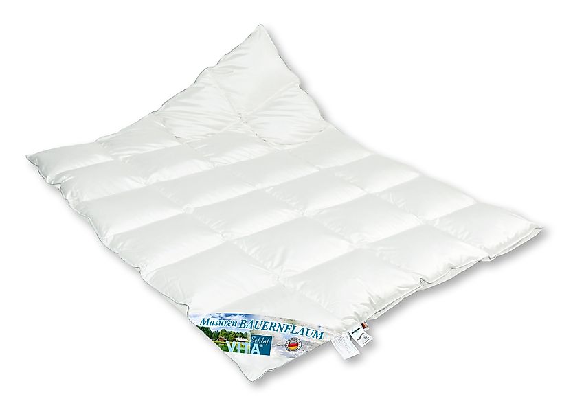Vitaschlaf Gänsedaunenbettdecke Vitaschlaf® MASUREN BAUERNFLAUM Bettdecken günstig online kaufen