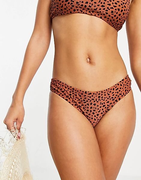 Vero Moda – Bikinihose mit Geparden-Print-Mehrfarbig günstig online kaufen