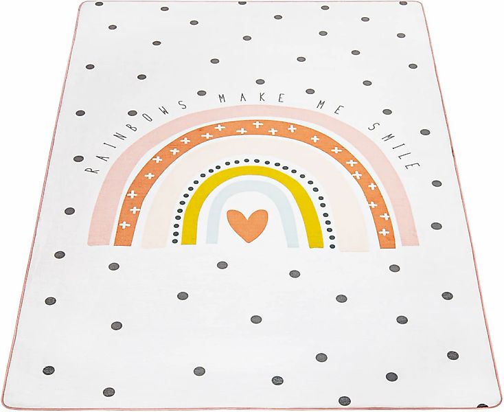 Paco Home Kinderteppich "Chicos 552" rechteckig 2 mm Höhe Flachgewebe, nied günstig online kaufen