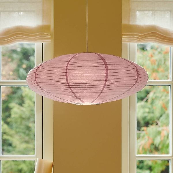 Lampenschirm Villo 60 Papier Ø 60cm Höhe 25cm lila günstig online kaufen