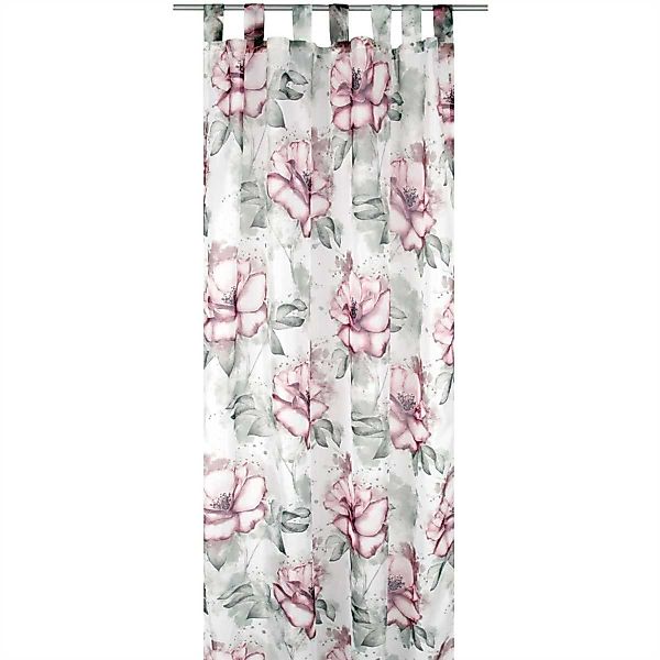 Arsvita Vorhang (1 St), Schlaufen, transparent, günstig online kaufen