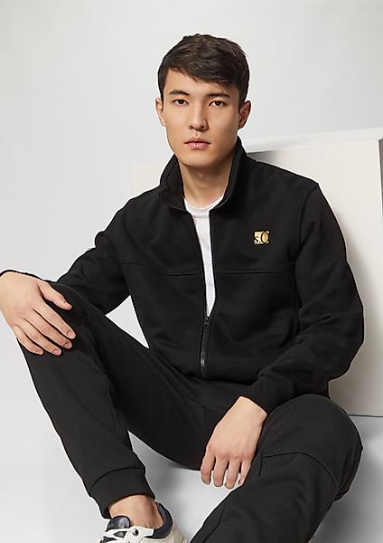 s.Oliver Allwetterjacke Sweatjacke mit Gold- oder günstig online kaufen