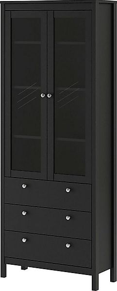 Home affaire Vitrine Madrid, Glasvitrine Vitrinenschrank Ausstellung Sammel günstig online kaufen