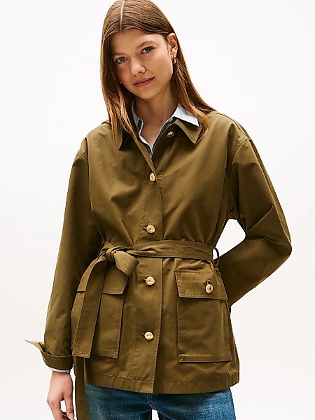 Tommy Hilfiger Outdoorjacke "COTTON NYLON REG FIELD JACKET" günstig online kaufen
