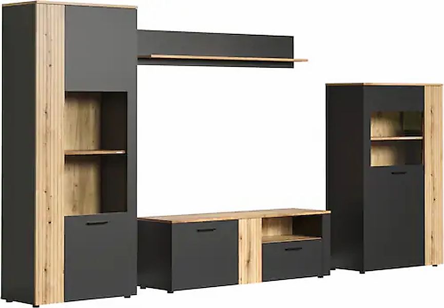 INOSIGN Wohnwand »Estepona« Komplett-Set, 4 Stk. tlg. günstig online kaufen