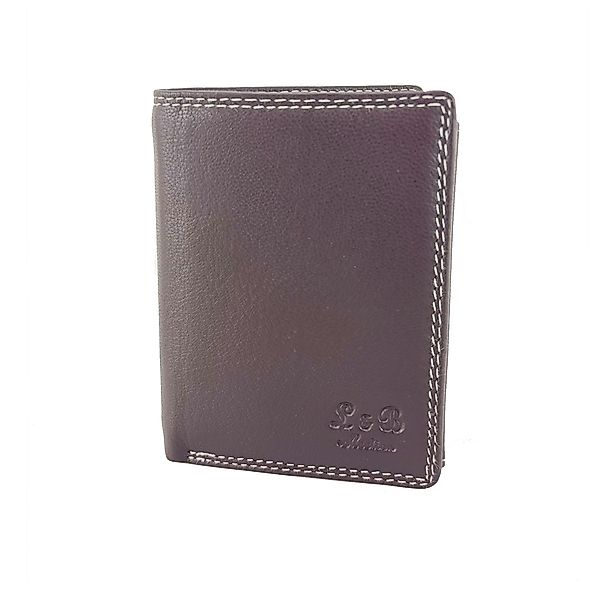 L&B Mini Geldbörse Rindsleder Portemonnaie, RFID-Schutz >2340< kleiner Geld günstig online kaufen
