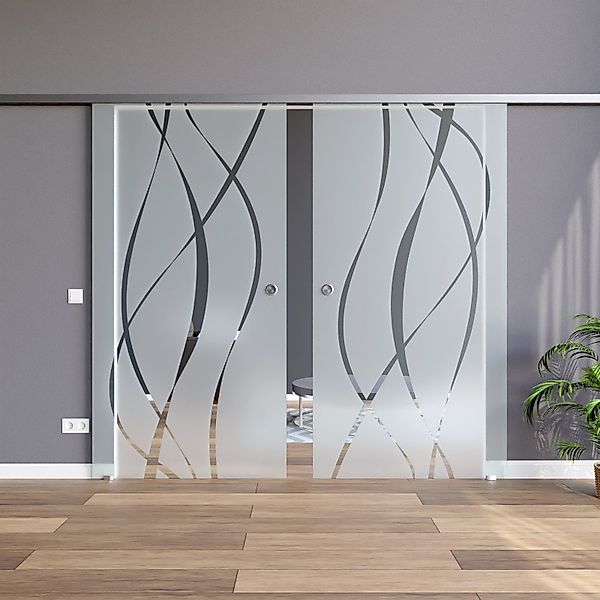 AMOD Doppelschiebetür M6+DPL (SlimLine) günstig online kaufen