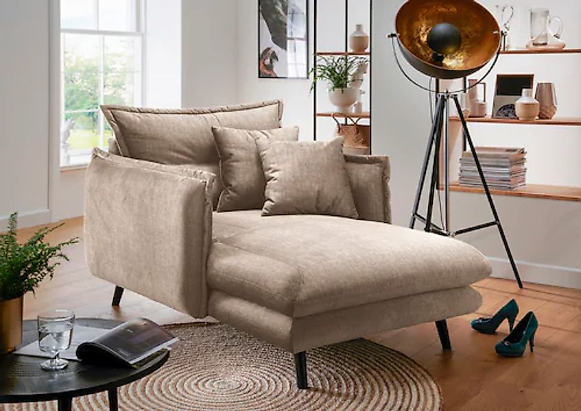 Home affaire Loveseat »Lazio« moderner Sessel mit einer bequemen Polsterung günstig online kaufen