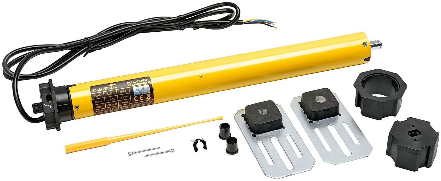 SCHELLENBERG Rollladenmotor Standard, Rohrmotor mit mechanischer Endlagenei günstig online kaufen