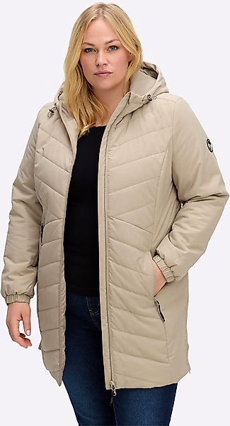 Sheego Steppjacke mit Kapuze günstig online kaufen