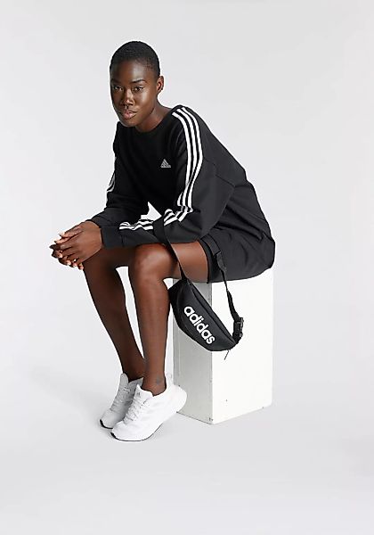 adidas Sportswear Shirtkleid "ESSENTIALS 3-STREIFEN CREW KLEID" günstig online kaufen