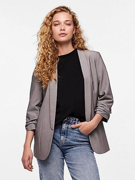 pieces Blusenblazer PCBOSELLA 3/4 BLAZER NOOS Materialmix, regular fit günstig online kaufen