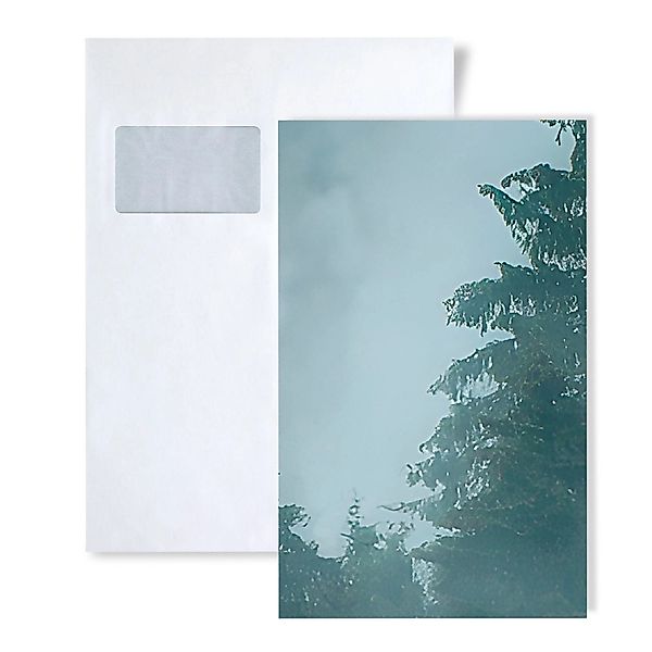 PROFHOME 1 MUSTERSTÜCK S-398981-GU DIN A4 MUSTER der Wald Tapete günstig online kaufen