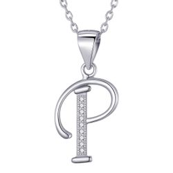 Morella Kette mit Anhänger Buchstabenkette Halskette günstig online kaufen