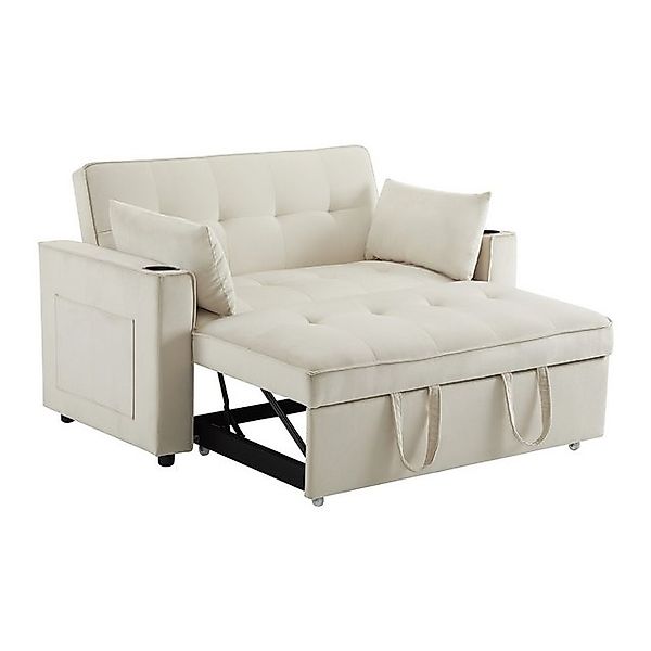 Merax Schlafsofa, mit 3-in-1 Bettfunktion,Loungesessel mit Schlaffunktion,v günstig online kaufen