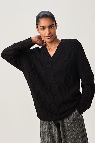 Next V-Ausschnitt-Pullover Tunikapullover mit V-Ausschnitt und günstig online kaufen