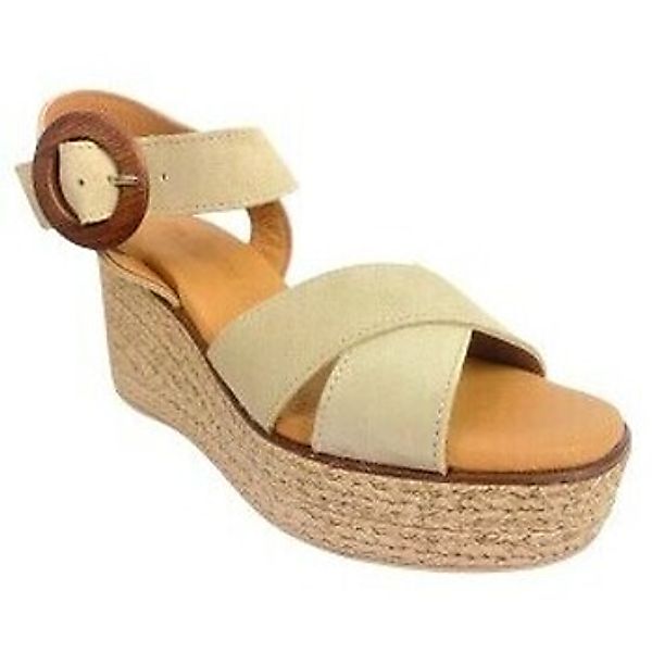 Eva Frutos  Schuhe 5816 beige Damensandale günstig online kaufen