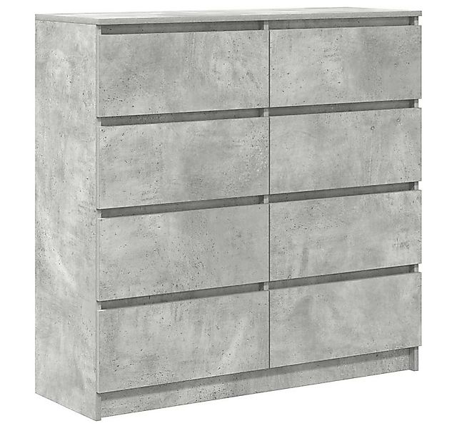 vidaXL Sideboard Sideboard Betongrau 100x35x99 cm Holzwerkstoff (1 St) günstig online kaufen