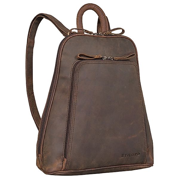 STILORD Cityrucksack "Martha" Lederrucksack Frauen Vintage günstig online kaufen