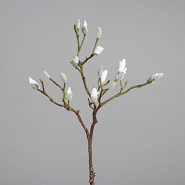 Kunstblume Magnolienast / Magnolienzweig 92cm weiß günstig online kaufen