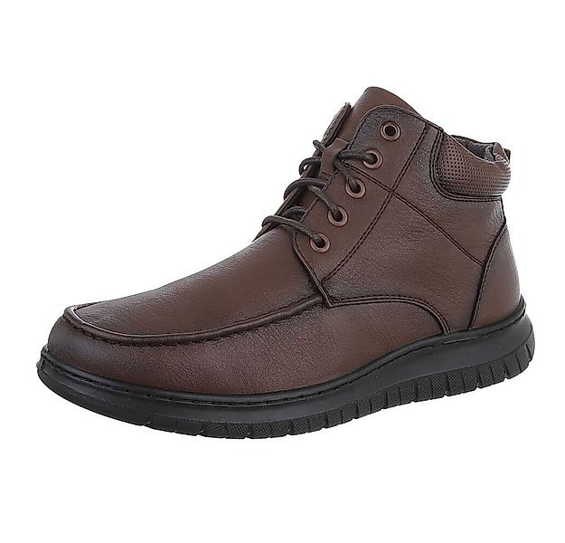 Coolwalk Herren Schnürschuhe Freizeit Stiefelette (88491748) Flach Boots in günstig online kaufen