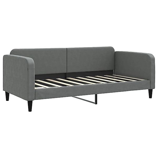 vidaXL Bett Tagesbett Dunkelgrau 90x190 cm günstig online kaufen