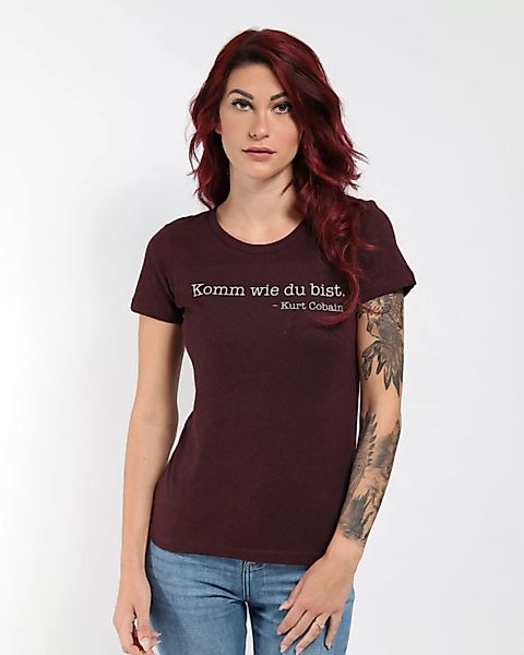 Komm Wie Du Bist. | T-shirt Damen günstig online kaufen