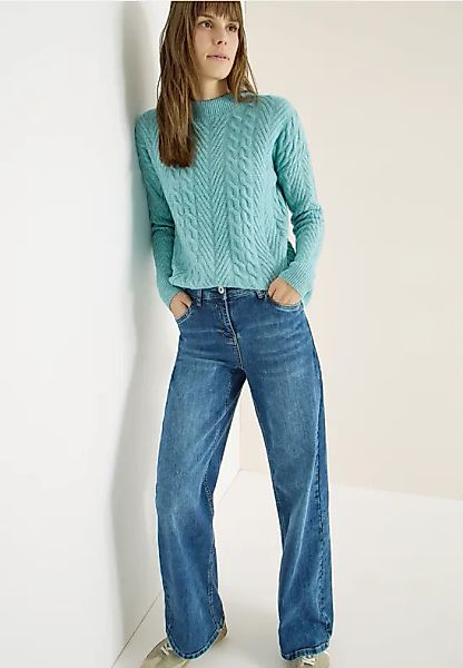 Pullover mit Strickmuster günstig online kaufen