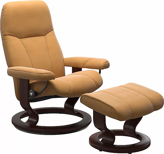 Stressless Relaxsessel "Consul", (Set, Relaxsessel mit Hocker), mit Hocker, günstig online kaufen