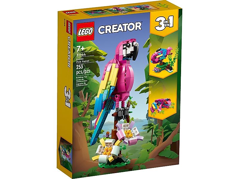 LEGO® LEGO® Creator 31144 Exotischer pinkfarbener günstig online kaufen