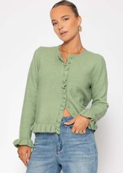 SASSYCLASSY Cardigan Elegante Strickjacke Damen mit günstig online kaufen