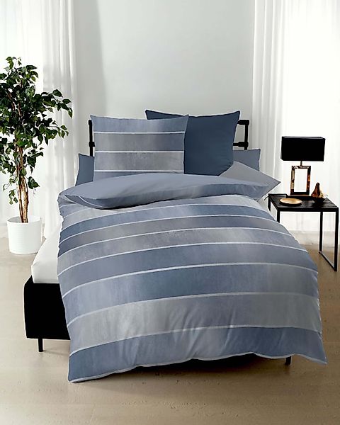 Kaeppel Wendebettwäsche Timeless, Mako-Satin, 3 teilig, günstig online kaufen