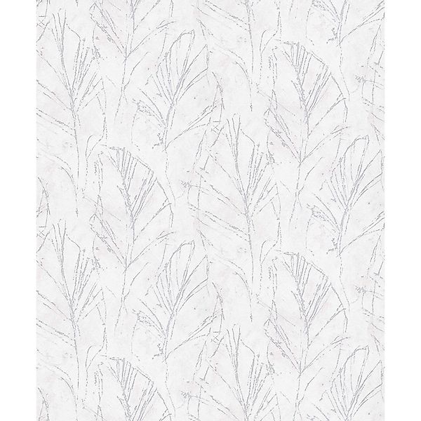 Erismann Vliestapete Fall 10,05 m x 0,53 m Hellgrau günstig online kaufen
