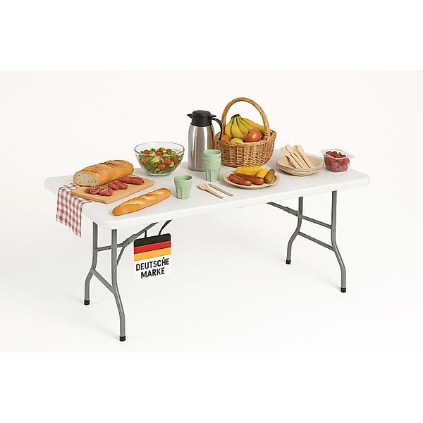 Albatros Buffettisch Klapptisch Weiß günstig online kaufen
