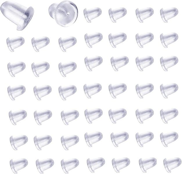 FELIXLEO Ohrstecker-Set Packung mit transparenten Universal-Ohrringstopfen günstig online kaufen