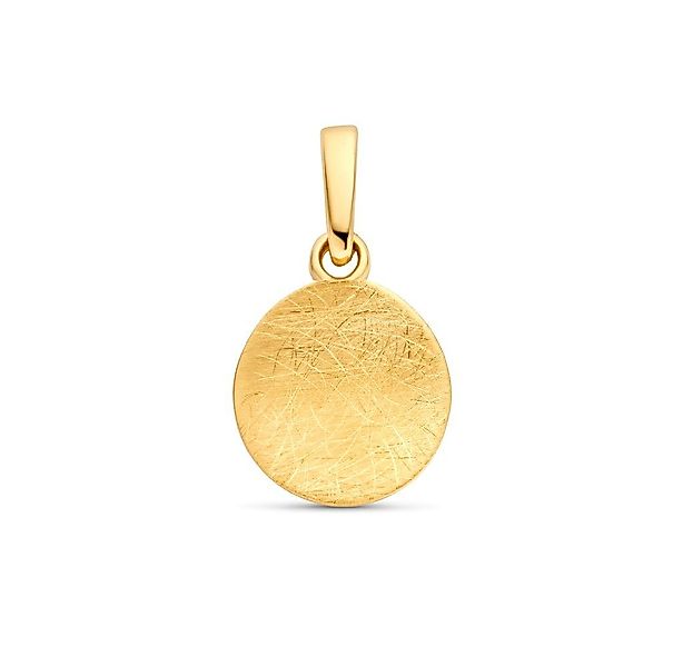 NICEANDnoble Kettenanhänger 585er Gelbgold Kettenanhänger Plättchen günstig online kaufen