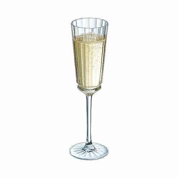 Champagnerglas Cristal D’arques Paris Macassar Durchsichtig Glas 6 Stück (1 günstig online kaufen