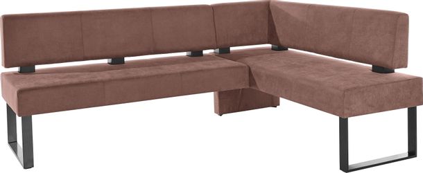 Home affaire Eckbank Oliver mit Metallgestell, günstig online kaufen